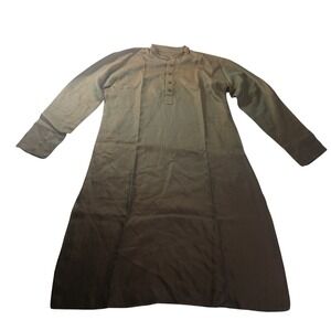 Diwan Saheb Gold Green Embroidered Brocade Wedding Kurta‎ XL–2XL